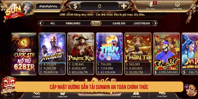 Cập nhật đường dẫn tải Sunwin an toàn chính thức