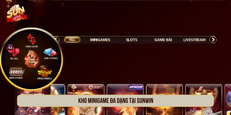 SUNWIN - Cổng Game Sun Win Chơi Tài Xỉu Đổi Thưởng Kho mini game đa dạng tại SUNWIN