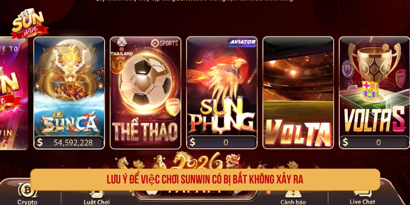 Chơi SUNWIN Có Bị Bắt Không? Giải Đáp Pháp Lý 2026 Lưu ý để việc chơi SUNWIN có bị bắt không xảy ra