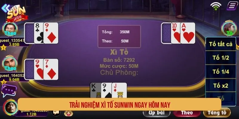 Luật Chơi Xì Tố SUNWIN Và Bí Quyết Thắng Đậm Từng Vòng Trải nghiệm xì tố SUNWIN ngay hôm nay